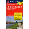 Imagine 1/3 - Cartographia-K 7008 Harta rutei de ciclism pe malul Rinului 1. (Stein am Rhein - Mannheim)-9783850267779