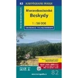 Imagine 1/4 - Cartographia-TM 82 Harta turistică Beskizii Moravo-Silezieni 9788073930165