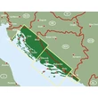 Imagine 2/3 - Coasta Dalmatiei 2 / Sibenik - Split - Vis harta (Freytag)