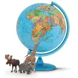 Imagine 5/6 - Cartographia-Glob pamantesc BABYLON, 30 cm - tema fauna pentru copii - limba maghiara - 8007239976566