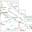 Imagine 2/2 - Pădurea Bavareză, Dunărea din Germania harta de ciclism
