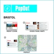 Imagine 2/4 - Cartographia-Bristol PopOut harta-9781910218402