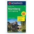 Imagine 1/3 - Cartographia-K 163 Nürnberg și împrejurimi harta turistică-9783850261814