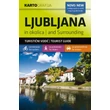 Imagine 1/4 - Cartographia - Ljubljana și imrejurimim harta cu ghid turistic - 3830048522564