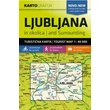 Imagine 3/4 - Cartographia - Ljubljana și imrejurimim harta cu ghid turistic - 3830048522564