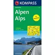 Imagine 1/3 - Cartographia-K 350 Harta rutieră Alpi-9783854911869