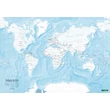 Imagine 1/2 - Cartographia-Hartă mondială de colorat, arcuită (Freytag)-9783707917321