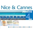 Imagine 1/4 - CartographiaNizza și Cannes PopOut harta-9781910218570