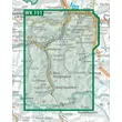 Imagine 2/10 - WK 191 Gasteinertal - Wagrain - Raurisertal - Grossarltall harta turistică, 1:50 000 - Freytag