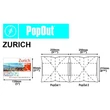 Imagine 2/3 - Cartographia-Zürich PopOut harta-9781910218556