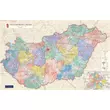 Imagine 1/5 - Cartographia-Harta regionala Ungaria II., harta de perete (maghiară) - mărime și manoperă la alegere