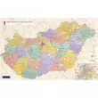 Imagine 1/5 - Cartographia-Harta administrativa Ungaria II., harta de perete (maghiară) - mărime și manoperă la alegere