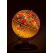 Imagine 2/2 - Cartographia-Glob pamantesc BELMA 25 cm - iluminat, antic, talpa din plastic - 5997846300058