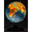 Imagine 2/2 - Cartographia-Glob pamantesc Belma 25 cm - iluminat, duo, geografic-politic (limba romana)-5997846300126