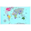 Imagine 6/6 - Cartographia-Harta lumii răzuibilă (engleză) - albastru-argintiu-4029811337460