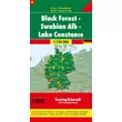 Imagine 3/3 - Cartographia - Germania regiunii  (9) Pădurea Neagră - Schwabische Alb - Lacul Boden harta auto - Freytag - 9783707918090