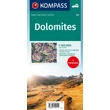 Imagine 2/2 - Hartă auto și panoramică – Dolomiți KOMPASS