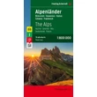 Imagine 1/5 - Cartographia-Țările alpine harta (Freytag)-9783707909401
