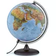 Imagine 1/7 - Cartographia-Glob pământesc, 30 cm iluminat cu talpa din plastic, duo, limba engleză - 8007239013063