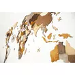 Imagine 5/7 - Cartographia - Harta lumii din lemn puzzle 3D – Harta de perete 3D - 130x70 cm - steel - maghiara - 5999570430094