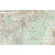 Imagine 1/5 - Cartographia-Harta detailata a Ungariei cu drumuri I., harta de perete (maghiară) - mărime și manoperă la alegere