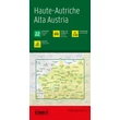 Imagine 2/3 - Austria Superioară harta, 1:150 000 - Freytag