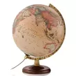 Imagine 1/11 - Cartographia-Glob pământesc, 30 cm - iluminat, antic, talpa din lemn, meridian din metal, limba engleză-8007239009684