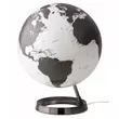 Imagine 1/6 - Cartographia-Glob LIGHT&amp;COLOUR METAL CHARCOAL, diametru 30 cm, cartografia in engleză - 8007239975552
