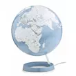 Imagine 1/6 - Cartographia-Glob LIGHT&amp;COLOUR PASTEL AZURE, diametru 30 cm, cartografia in engleză - 8007239973008