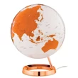 Imagine 1/5 - Cartographia-Glob LIGHT&amp;COLOUR HOT TANGERINE, diametru 30 cm, cartografia in engleză - 8007239981973