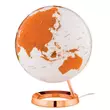 Imagine 1/5 - Cartographia-Glob LIGHT&amp;COLOUR HOT TANGERINE, diametru 30 cm, cartografia in engleză - 8007239981973