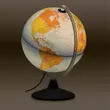 Imagine 4/7 - Cartographia-Glob pamantesc ELITE, 30 cm - iluminat, cu talpa din plastic (limba engleza)-8000623000090