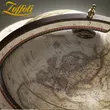 Imagine 7/8 - Cartographia - Glob pamantesc Bar Zoffoli EXPLORA Antique white, 40 cm, antic