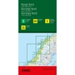 Imagine 2/2 - Norvegia harta regiunii (3) Norvegia Nord (Freytag)
