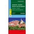 Imagine 1/2 - Cartographia-Croația / Slovenia / Bosnia harta cu copertă cartonată (Freytag)-9783707922066