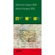 Imagine 2/2 - Cartographia-Harta istorică Austro-Ungară (1890) - Freytag-9783707912722