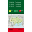 Imagine 4/5 - Ucraina Moldova harta cu copertă cartonată (Freytag)