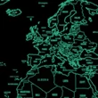 Imagine 2/7 - Cartographia-Világtérkép-sötétben világító - 8588007452609