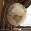 Imagine 2/4 - Cartographia -Glob pamantesc iluminat Optimus 30 cm, piedestal si meridian din lemn, rotire in doua planuri