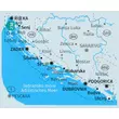 Imagine 2/5 - K 2900 Croația - Coasta Dalmațiană harta turistică set 3 piese