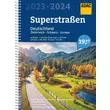 Imagine 1/4 - Cartographia -Germania, Elvetia, Austria, Europa SuperStrassen atlas - ADAC-9783826422683