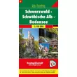 Imagine 1/3 - Cartographia - Germania regiunii  (9) Pădurea Neagră - Schwabische Alb - Lacul Boden harta auto - Freytag - 9783707918090