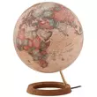 Imagine 1/2 - Cartographia-Glob pamantesc FULL CIRCLE 1, 30 cm - iluminat, antic, talpa din lemn - limba maghiara - 8007239008885