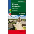 Imagine 1/5 - Cartographia-Ucraina Moldova harta cu copertă cartonată (Freytag)-9783707907513