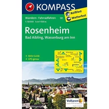 Cartographia-K 181 Rosenheim harta turistică-9783850266901
