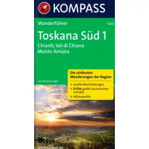 Cartographia-K 5760 Toscana - Sud 1. (Chianti, Val di Chiana, Monte Amiata) harta turistică-9783850268325