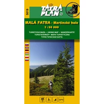 Cartographia-TP5010 Fatra Mică harta turistică-9788089134434