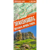 Cartographia-Drakensberg, Ukhahlamba Park trekking harta-9788361155331