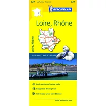Cartographia-Loire/Rhone harta - Michelin (327)-9782067210431