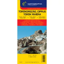 Cartographia-Turcia, Cipru, Riviera turcească harta-9789633525128